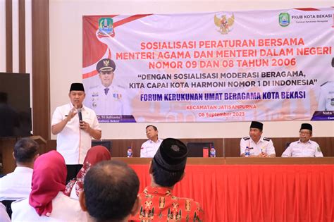 Sosialisasi Moderasi Beragama Untuk Menjaga Kerukunan Umat Beragama Di