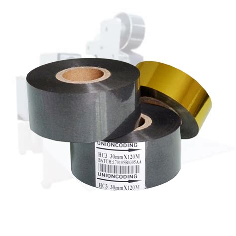 Scf Code Machine Print Ribbon Hot Coding Foil Mm M Hot Coding Ribbon China Hot Coding