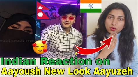 INDIAN Reaction On Nepal Aayoush New Look Aayoush Alizeh Live Crazzy