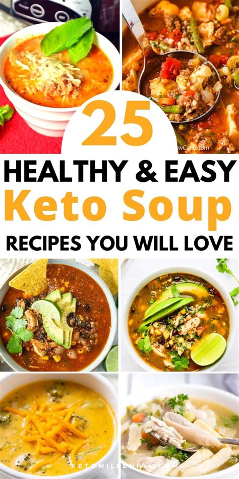 25 Easy Keto Soup Recipes That Are Healthy Delicious Keto Millenial