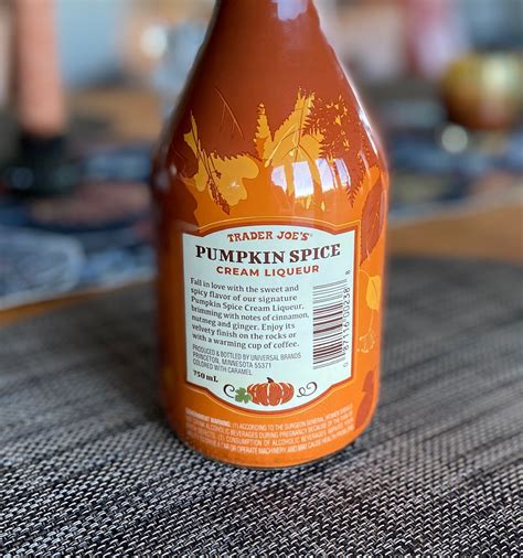 Trader Joes Pumpkin Spice Cream Liqueur Review Club Trader Joes