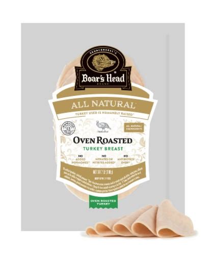 Boars Head All Natural Oven Roasted Turkey Breast 7 Oz Ralphs