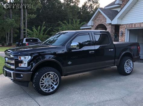 2017 Ford F 150 With 22x12 44 Tis 544v And 33 12 5r22 Atturo Trail Blade Mt And Leveling Kit