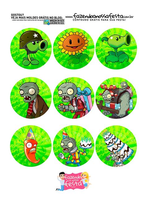 Aplique 2 Plants Vs Zombies Fazendo A Nossa Festa