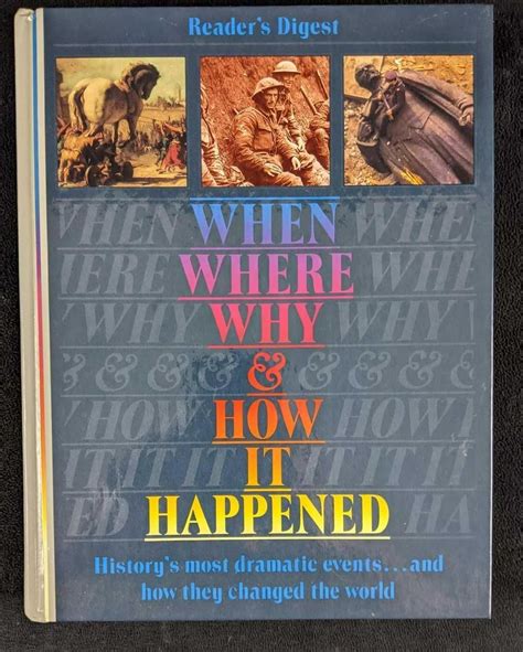 History Book When, Where, Why, and How It Happened (#0160) on Jan 29 ...