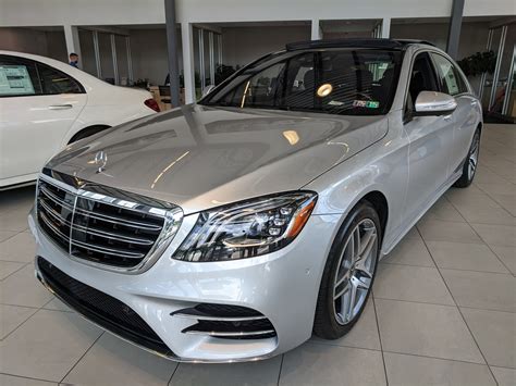 New 2020 Mercedes Benz S Class S 560 In Iridium Silver Metallic Greensburg Pa B02443