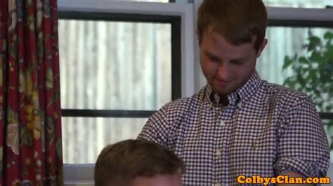 Muscular Straight Mature Assfucking In Office