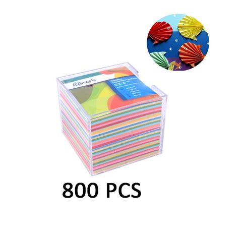 Carta Shuny 800 Fogli Origami Colorati Double Face Carta Per Origami In