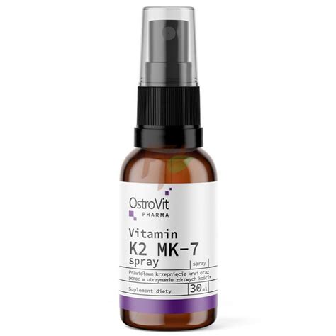 Ostrovit VITAMIN K2 [MK-7] Спрей (30 мл) - купить вит К2 в Москве | FitHerb