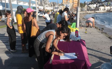 Salen A Manifestarse En Contra De La Tirolesa En El Faro De Mazatl N