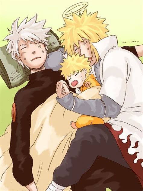 Minato And Baby Naruto Tags Anime Fanart Naruto Uzumaki Naruto