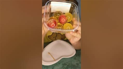 Желейные шарики с клубникой #jelly #jellyballs - YouTube