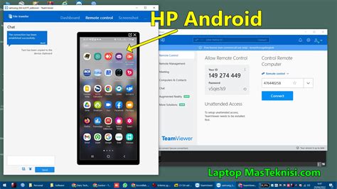 Remote Hp Android Dari Laptop Komputer Secara Gratis Tanpa Beli