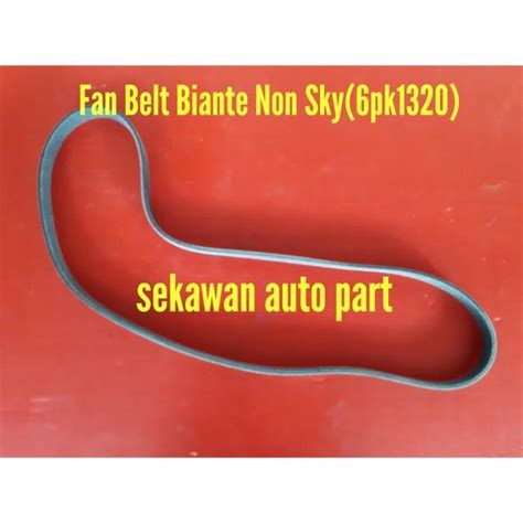 Jual Mobil Fan Van V Belt Fanbelt Vanbelt Tali Kipas Biante Non Sky