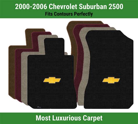 Lloyd Luxe Front Mats For Chevy Suburban W Gold Chevy