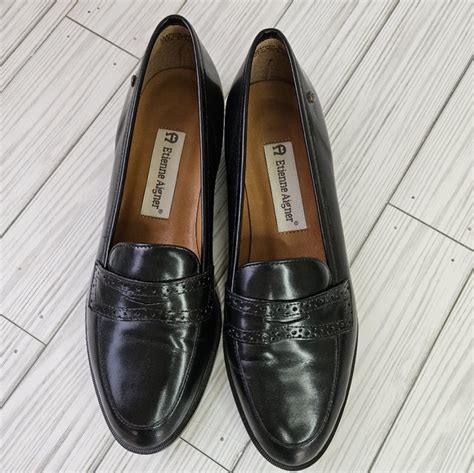 Etienne Aigner Shoes Etienne Aigner Berkley Leather Penny Loafers