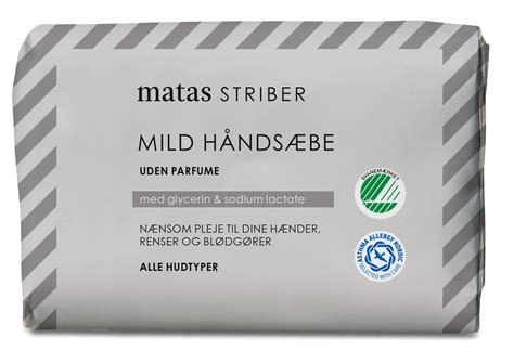 Køb Mild Håndsæbe Uden Parfume 85 g fra Matas Striber Matas