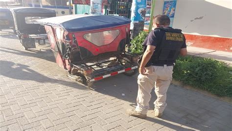 Serenazgo De Piura Recupera Mototaxi Reportada Como Robada Noticias