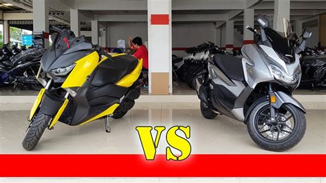 Honda Forza 350 Vs Yamaha XMAX 300 2022 Comparativo Son 42 OFF