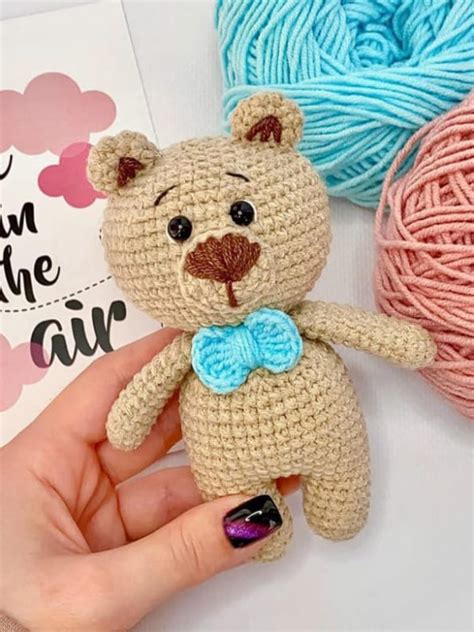 Pdf Lindo Oso Amigurumi Patrón Gratis Lovelycraft