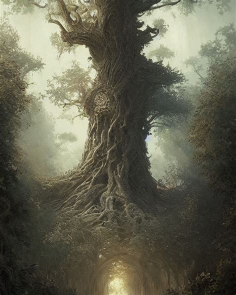 ArtStation - Tree of life artwork (HighRes)(12 Version) | Artworks