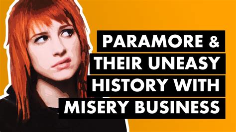 Paramore Hayley Williams Love Hate Relationship With Misery