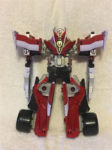 Turbo Falcon Megazord Power Rangers Super Megaforce Loose Complete