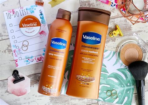 Vaseline Cocoa Radiant Products Lets Talk Beauty