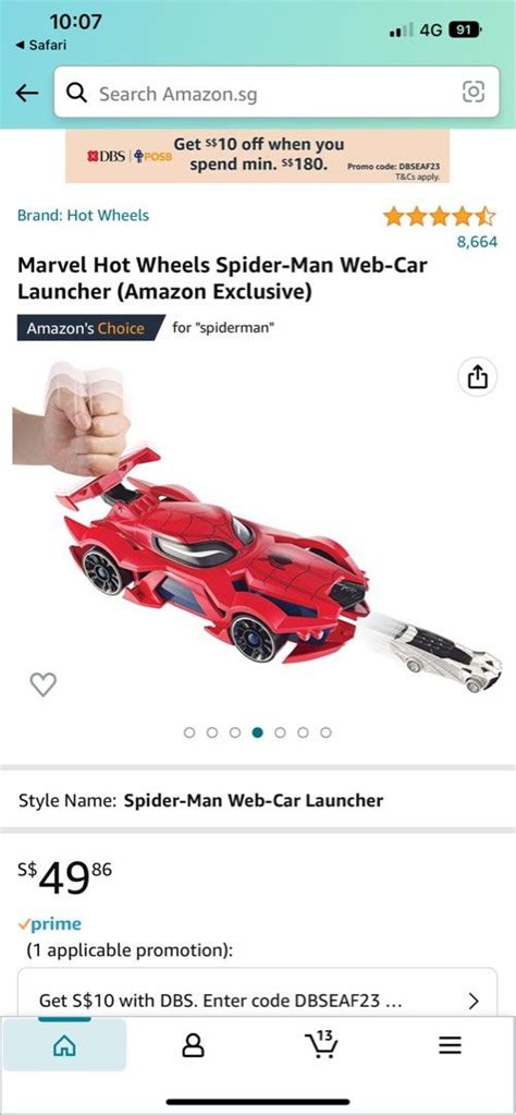 Hot Wheels Monster Jam Hot Wheels Spider Man Car Launcher Pull Back Car Everything Else