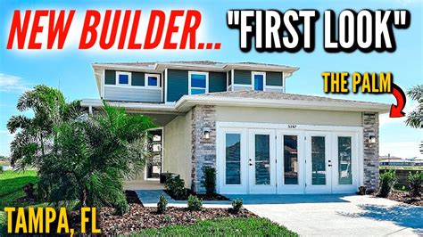 New Construction Home Tour With The Newest Home Builder In Tampa