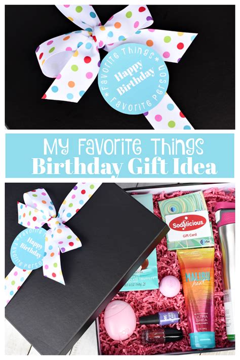 My Favorite Things: Birthday Gifts for Your Best Friend – Fun-Squared