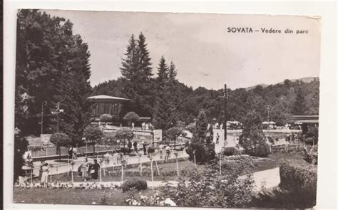 Carte Postala Veche Sovata Vedere Din Parc Circulata 1964 Okazii Ro