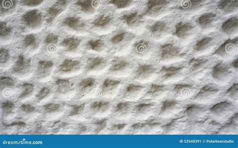 Bubble Texture On White Cement Wall Finishing Stock Image Image Of