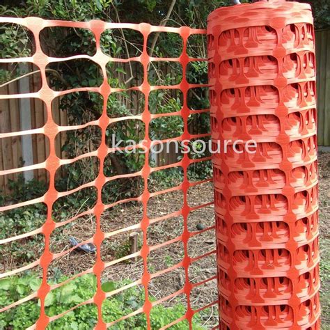 150m Portable Pe Orange Plastic Temporary Safety Barrier Fencing Mesh