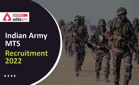 Indian Army MTS Recruitment 2022 Last Day To Apply For 07 Posts