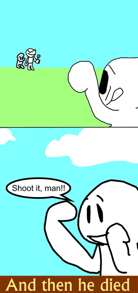 Enemy shotguned Blank Template - Imgflip