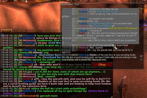 Prat Wow Classic Addon Warcraft Tavern