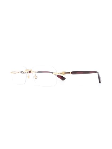 Gucci Eyewear Rimless Optical Glasses Farfetch