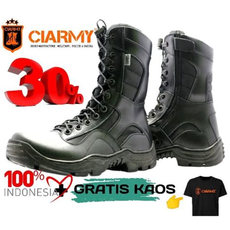 Jual Sepatu Pdl Tactical Boots Military Ciarmy Premium Type C Fr