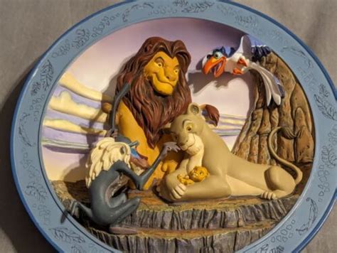 Walt Disneys The Lion King The Circle Of Life Begins 3d Plate 1921