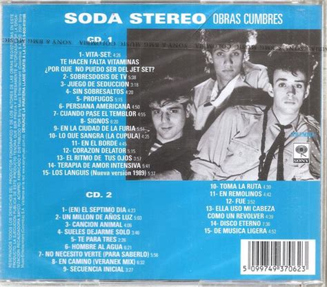 Soda Stereo Obras Cumbres 2 Cds Nuevo Sellado MercadoLibre