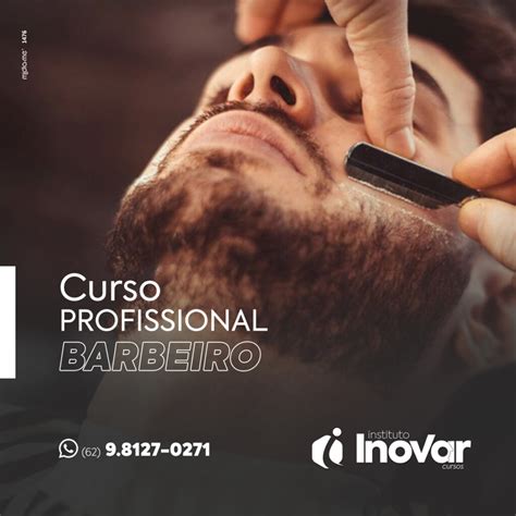 Curso Profissional De Barbeiro Instituto Inovar Cursos