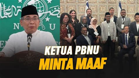 Live Delay Keterangan Ketua Pbnu Soal Nahdliyin Temui Presiden