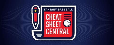 Fantasy baseball: Cheat sheet central 2016 | Fantasy football cheat ...