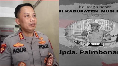 Kapolres Musi Rawas Kumpulkan Bukti Cari Penyebab Kematian Aipda