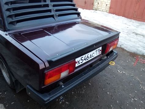 Спойлер на ваз 2105 (+ 100 к аэродинамики) — Lada 21057, 1,5 л, 2003 ...