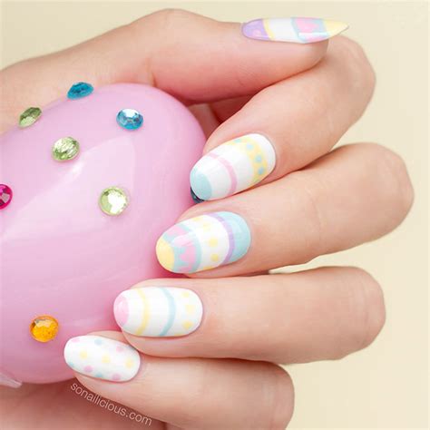 12 Amazingly Easy Easter Nail Designs To Try This Weekend