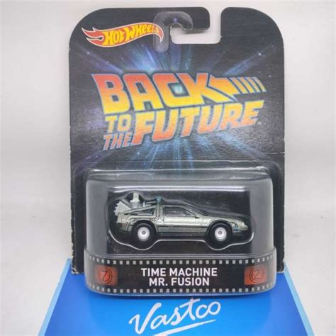 Promo Hot Wheels Retro Back To The Future Time Machine Mr Fusion Hotwheels Diskon Di Seller
