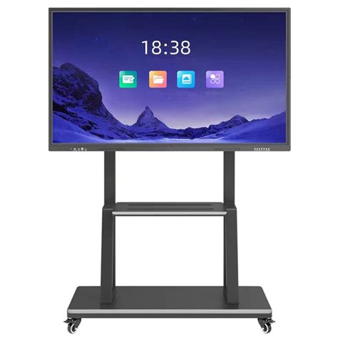 65" touch screen TV with external touch screen overlay – WARMERT