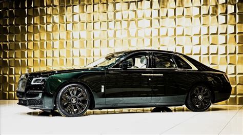 Dark Green Rolls Royce Ghost My2021 For Sale Slaylebrity